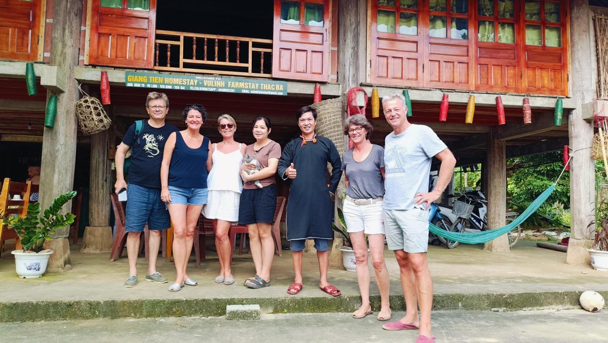 Giangtien Homestay-Vulinh Farmstay-Bungalow Yen Binh Екстер'єр фото
