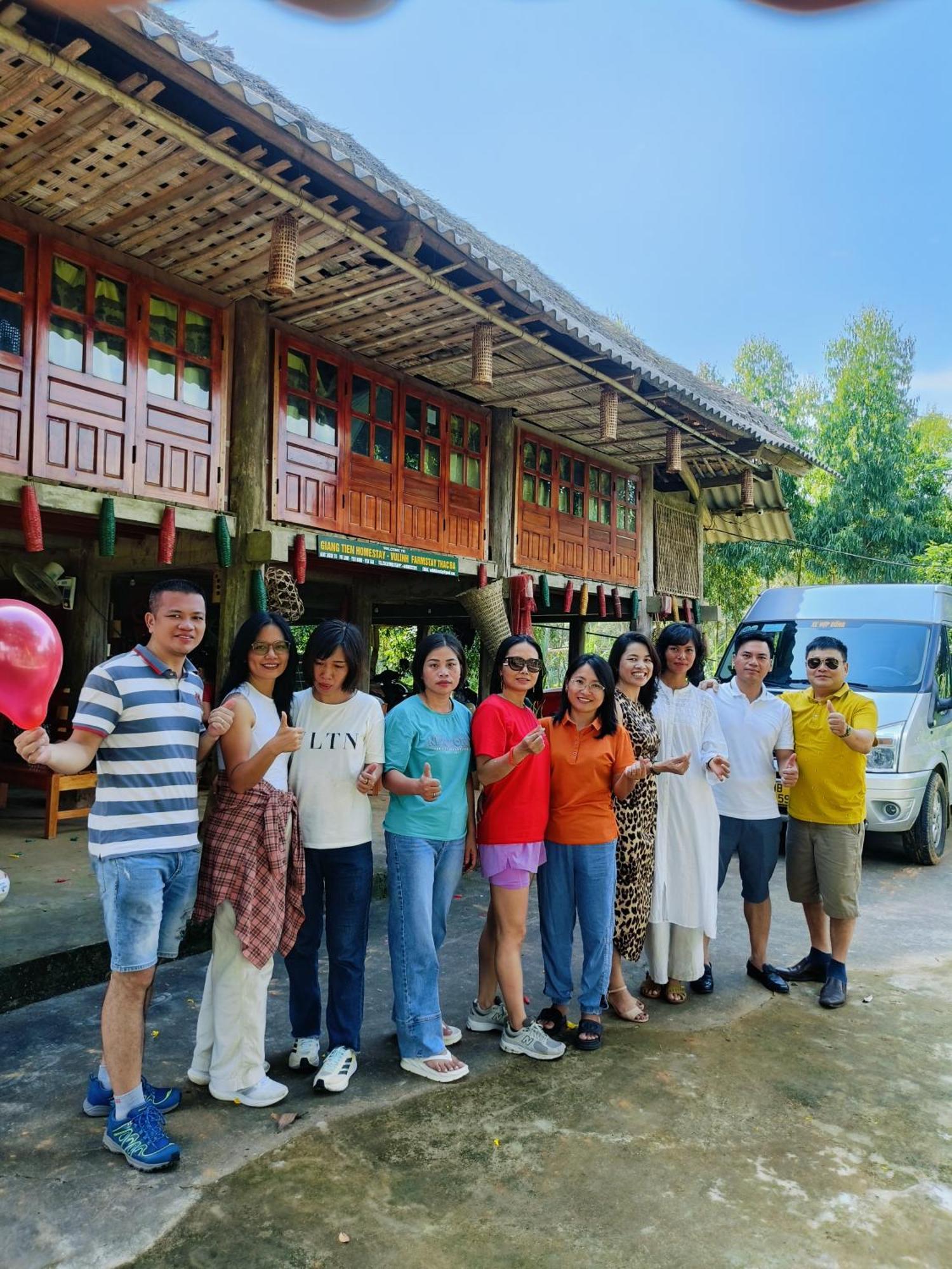 Giangtien Homestay-Vulinh Farmstay-Bungalow Yen Binh Екстер'єр фото