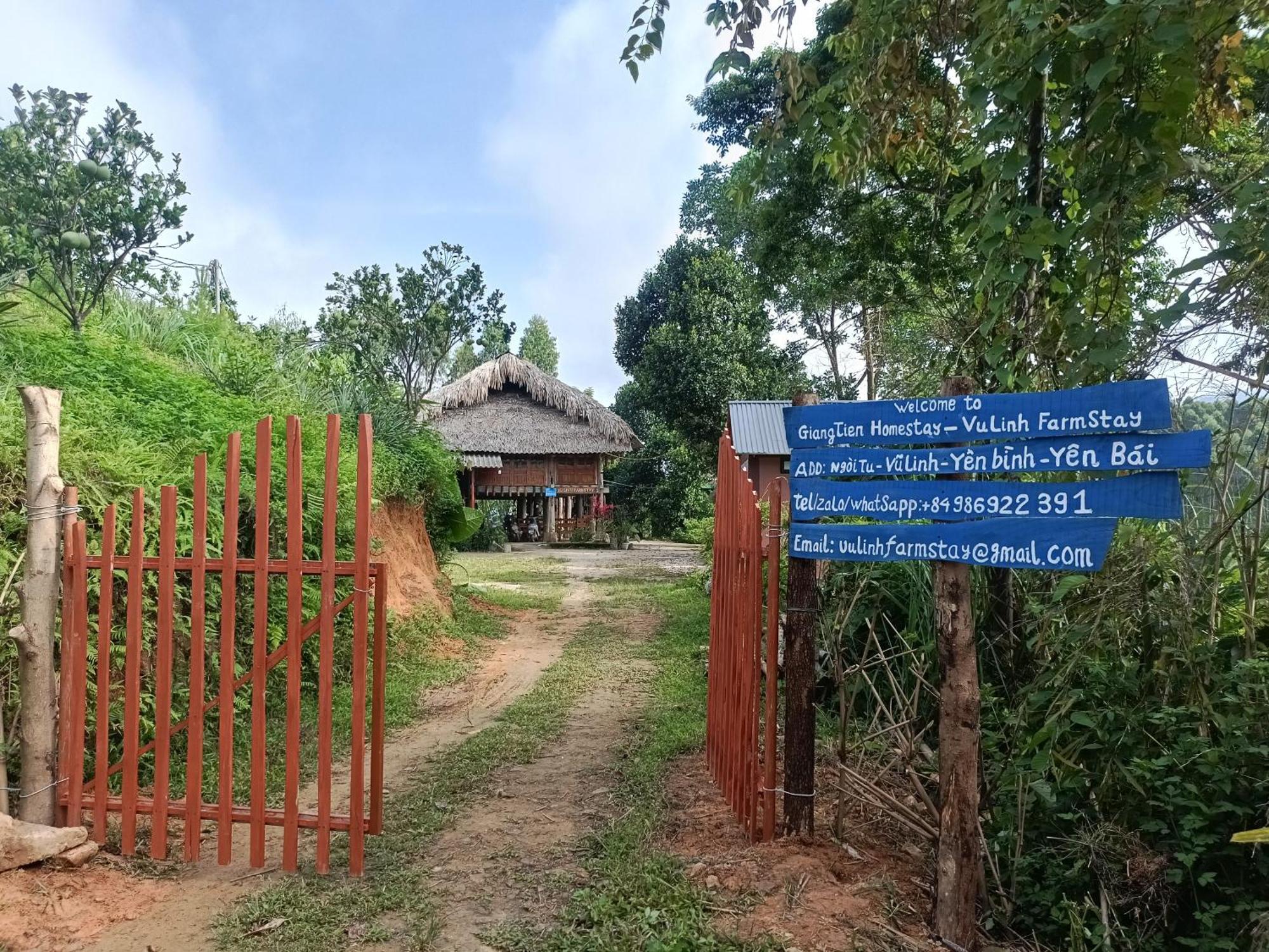 Giangtien Homestay-Vulinh Farmstay-Bungalow Yen Binh Екстер'єр фото
