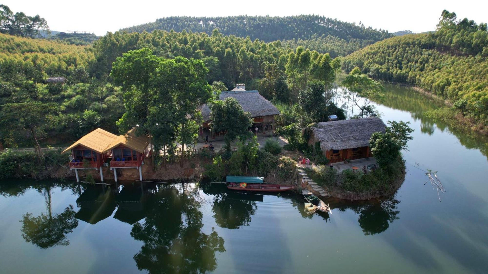 Giangtien Homestay-Vulinh Farmstay-Bungalow Yen Binh Екстер'єр фото